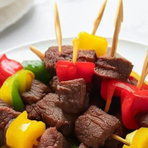 Stick Meat with Sauce