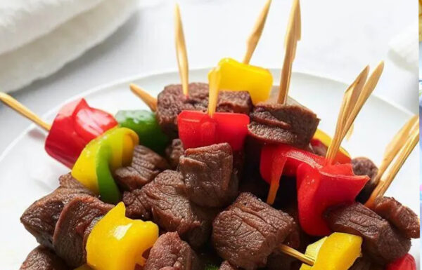 Stick Meat with Sauce